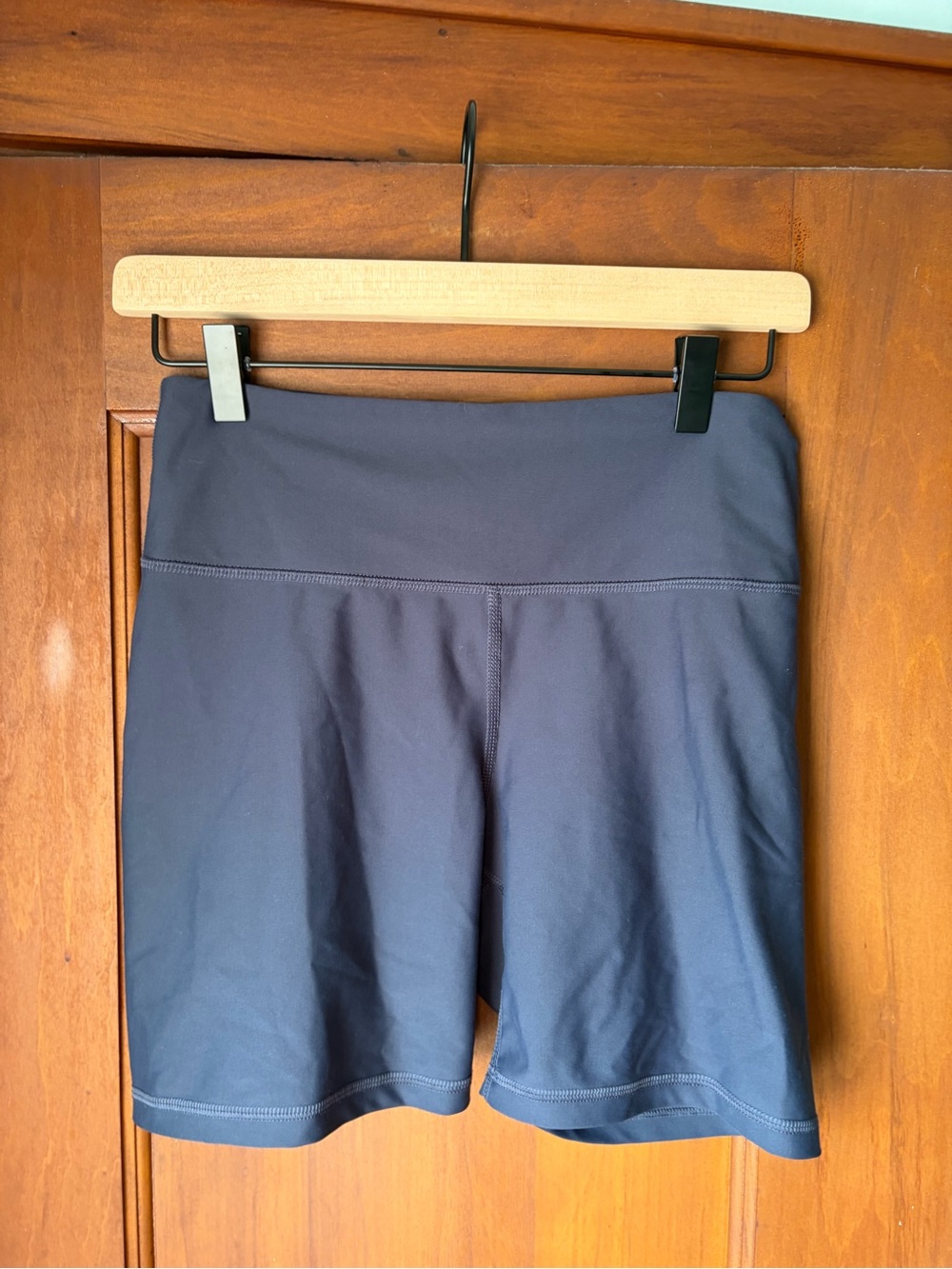 Old Navy Dark Navy High-Rise Bike Shorts